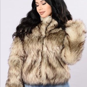 Fernanda Fur Coat - Natural